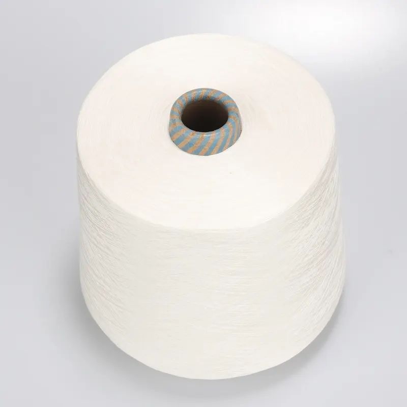 32S 80% Polyester 20% Bambus kompaktní siro spřádací směsová příze na ručník